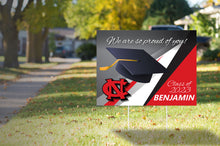Load image into Gallery viewer, Newton Conover Middle School Class of 2023 - 24 x 18" Yard Sign