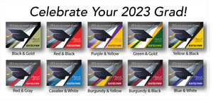 2023 Graduate Yard Sign - 24" x 18", Generic Colors